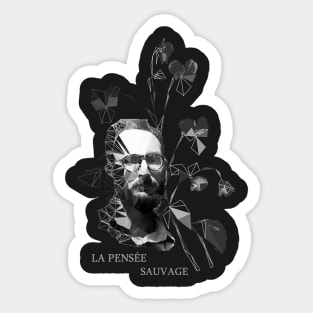 Claude Levi-Strauss dark Sticker